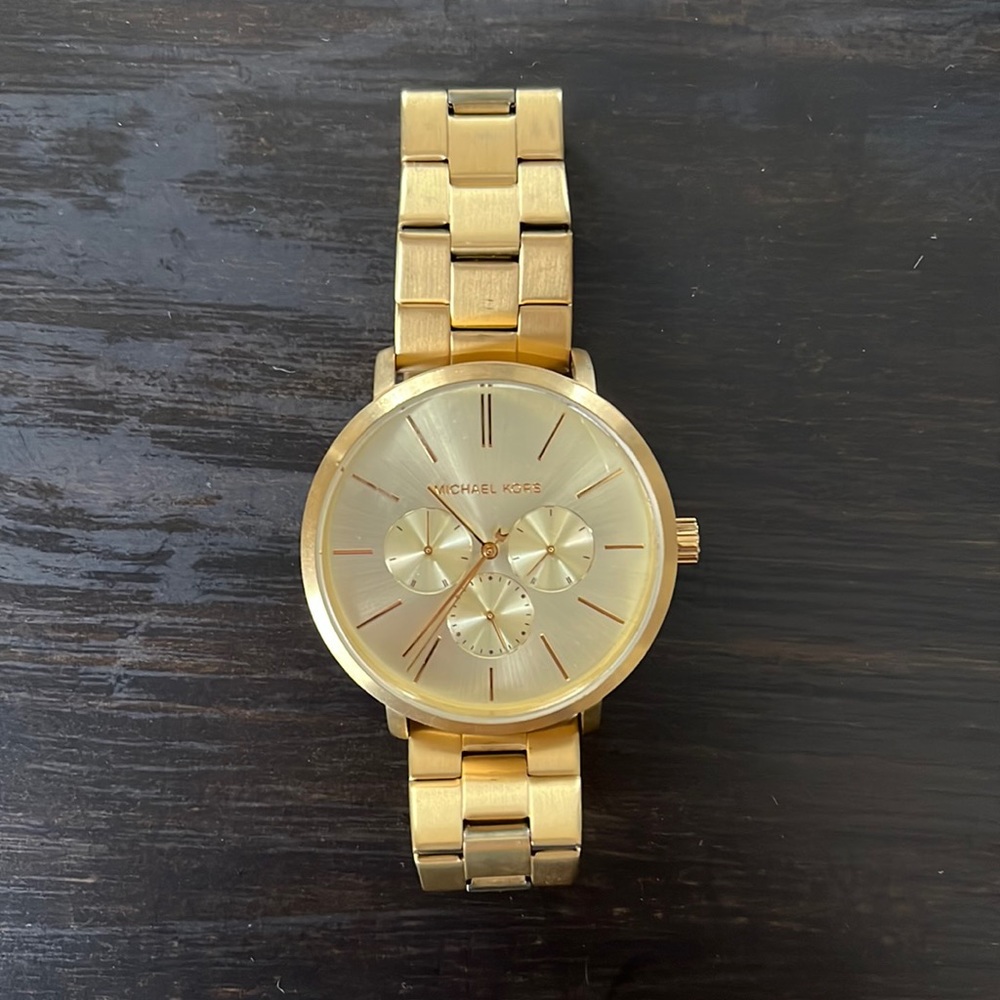 Men's Blake Gold-Tone Stainless Steel Bracelet Watch 42mm